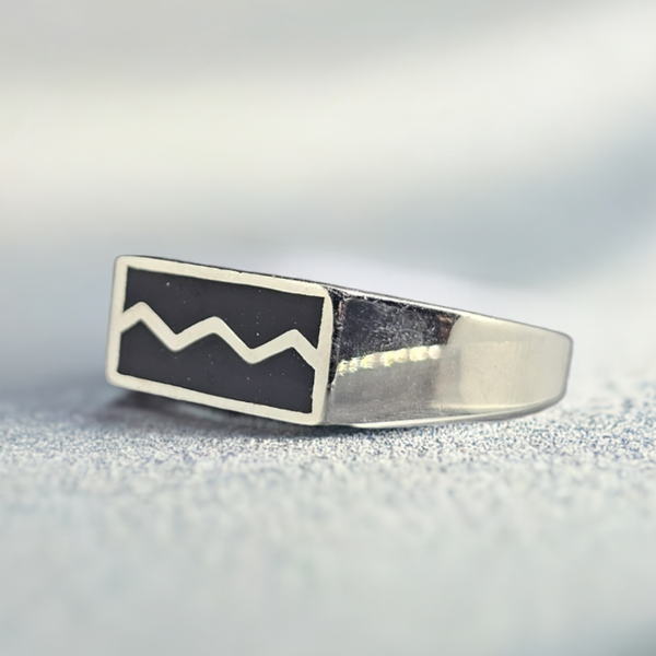 Pure Silver Men's Rings