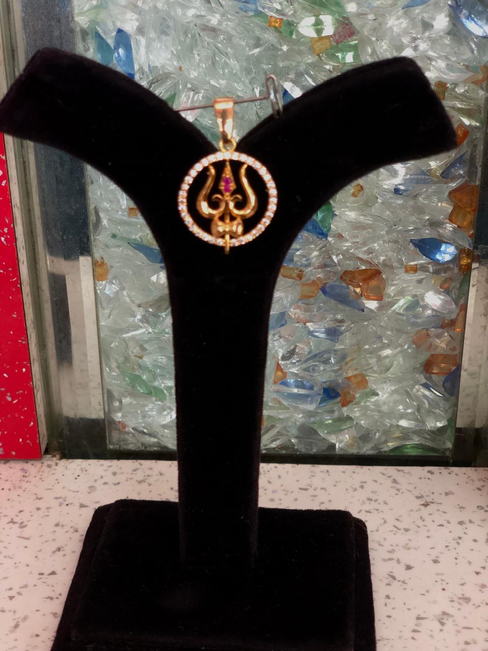 Pure Silver Siva Locket