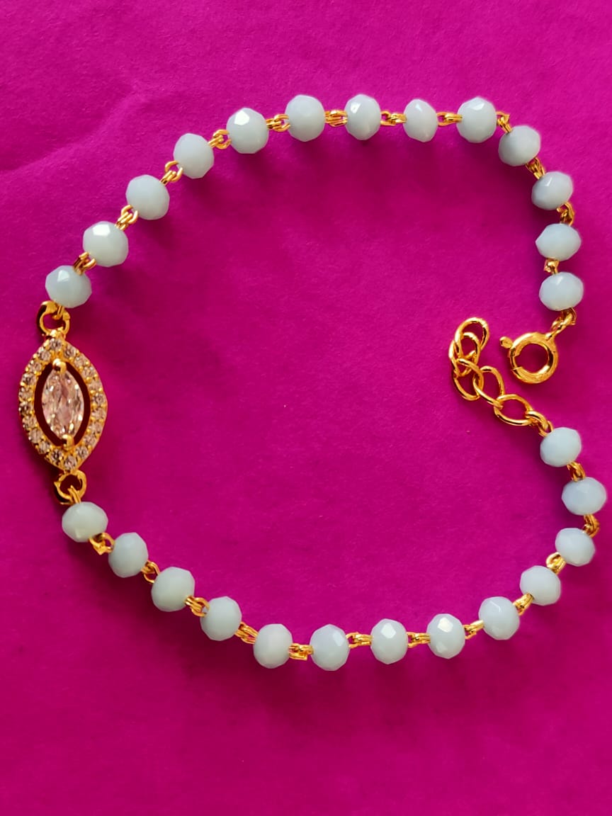Pure Sterling Silver Pearl Bracelets for Girls