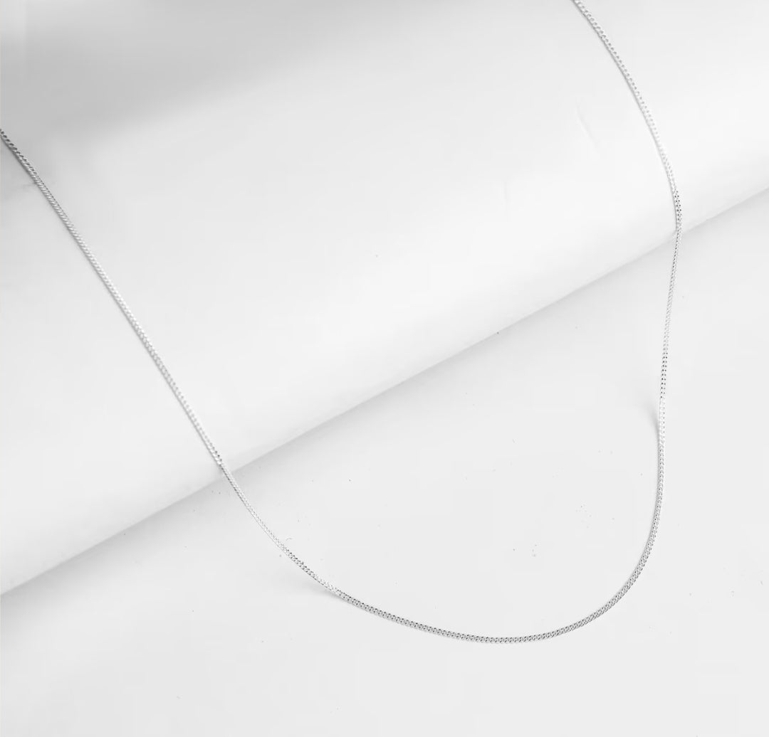 Pure Sterling Silver Fancy Chain