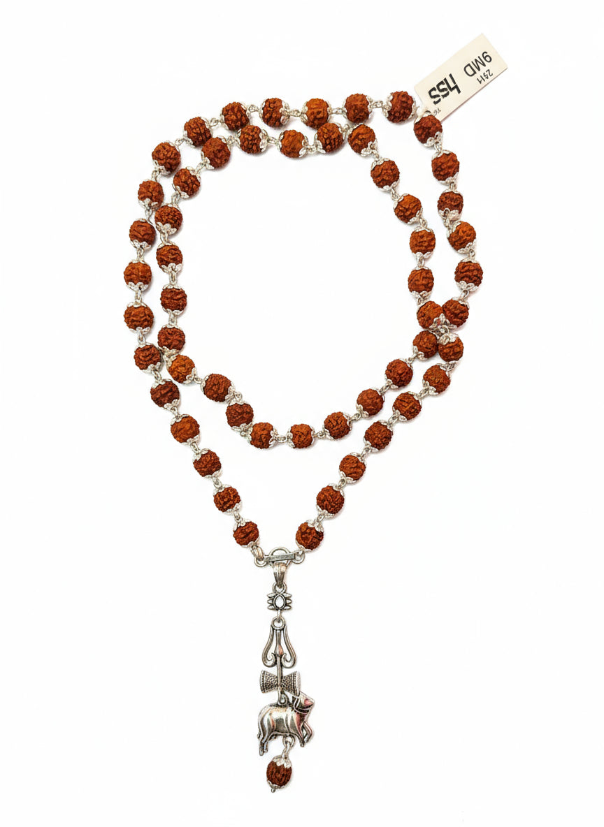 SSMB 29 LOCKET with Rudhraksha & Karungali maala