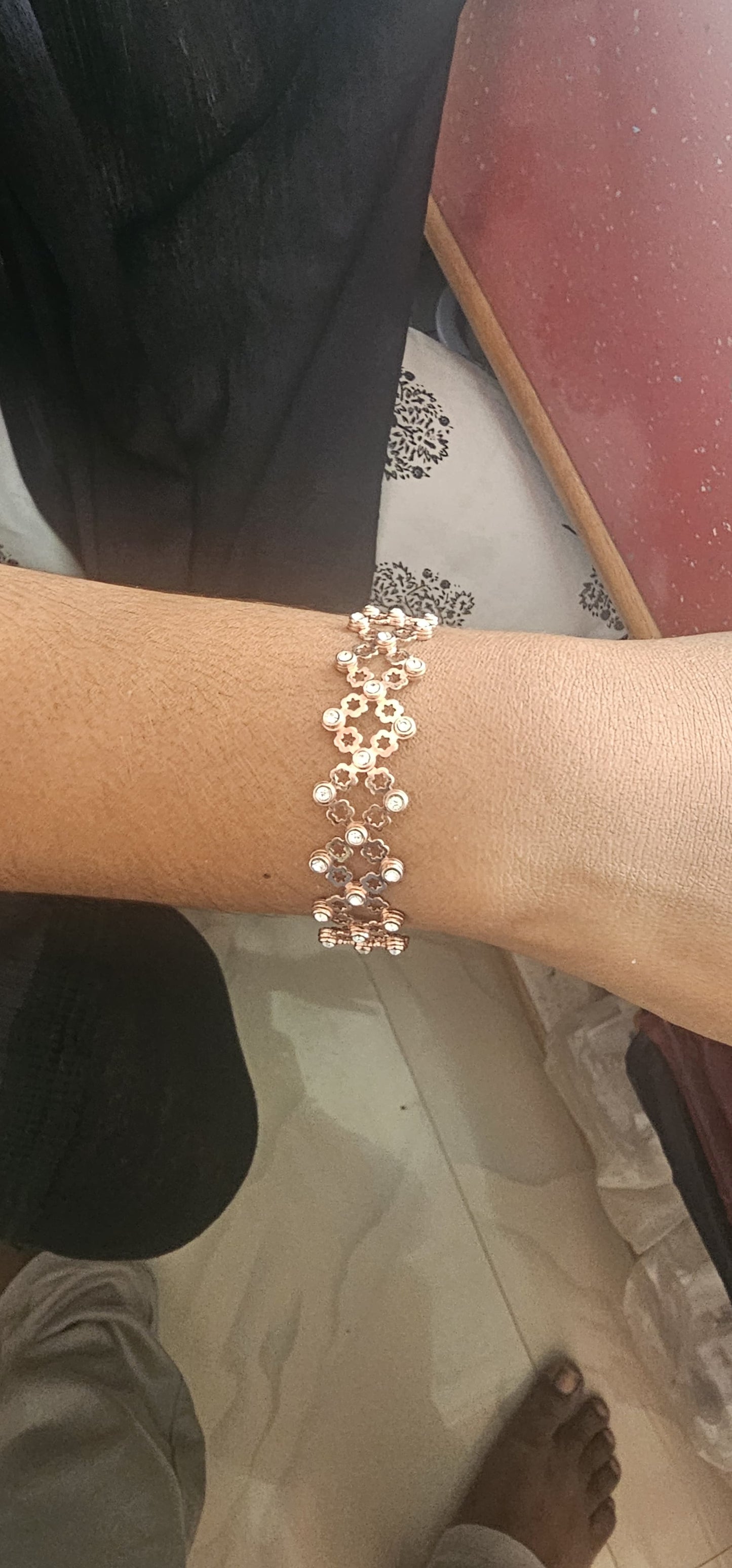 Pure Silver Ring convert to Bangle Model Supple Bracelet