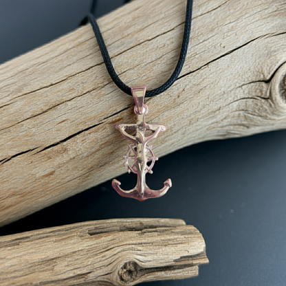 92.5 Pure Silver Anchor Silver Pendant