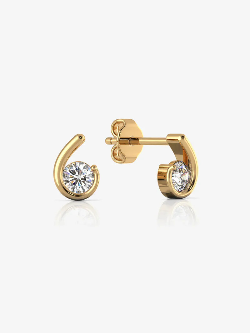 Pure 925 Silver Dainty Earrings For Women