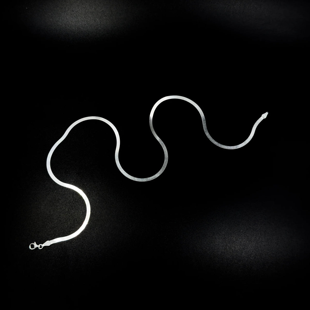 Pure 92.5 Silver Continuous Chain