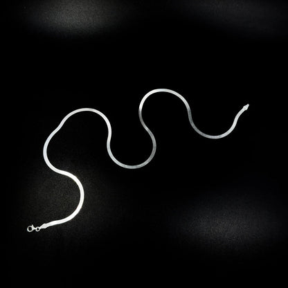 Pure 92.5 Silver Continuous Chain