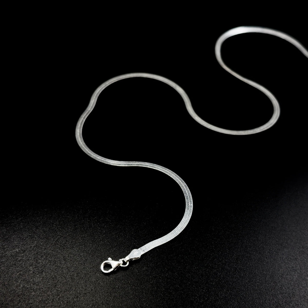 Pure 92.5 Silver Continuous Chain