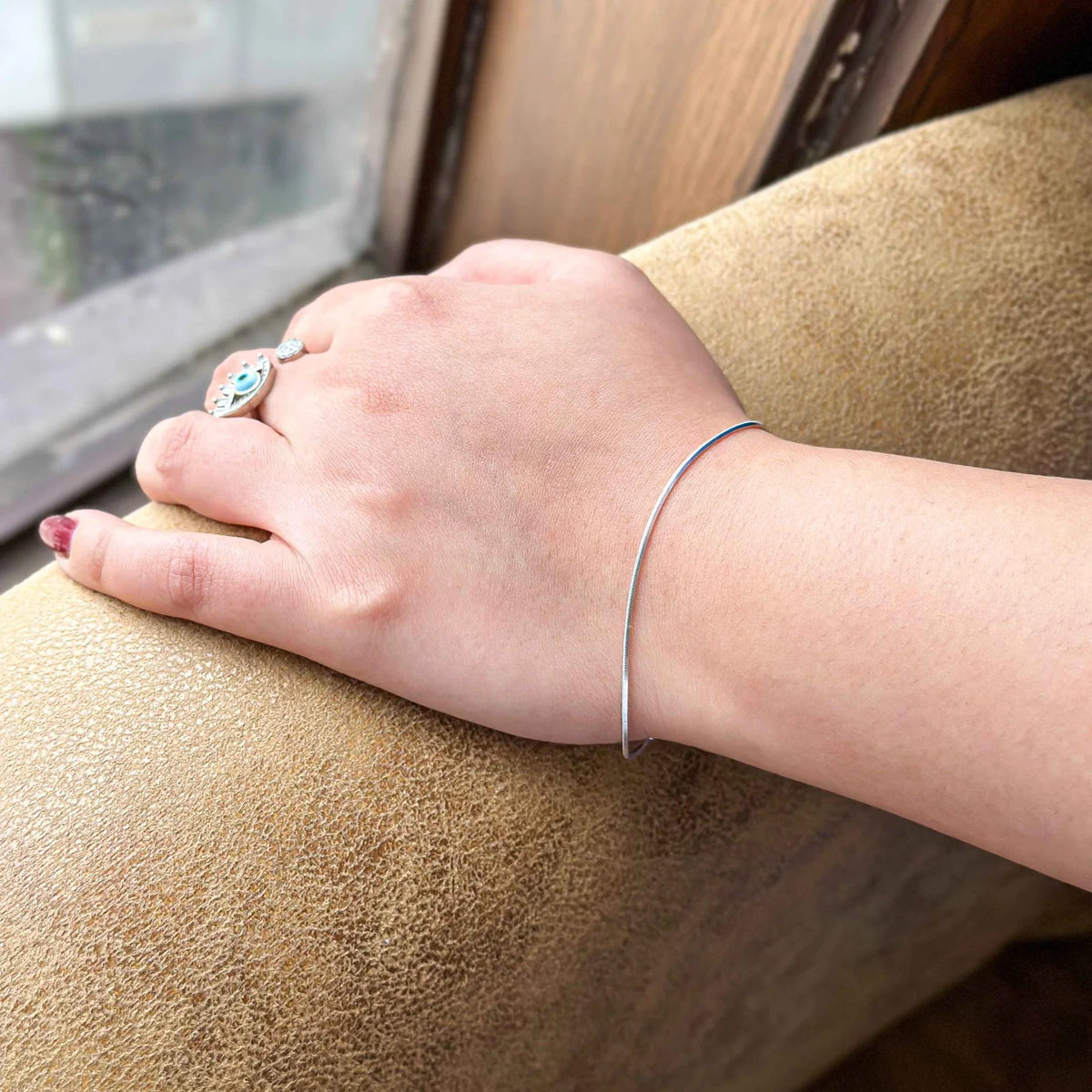 Pure 92.5 Silver Dissorted Chain Unisex Bracelet