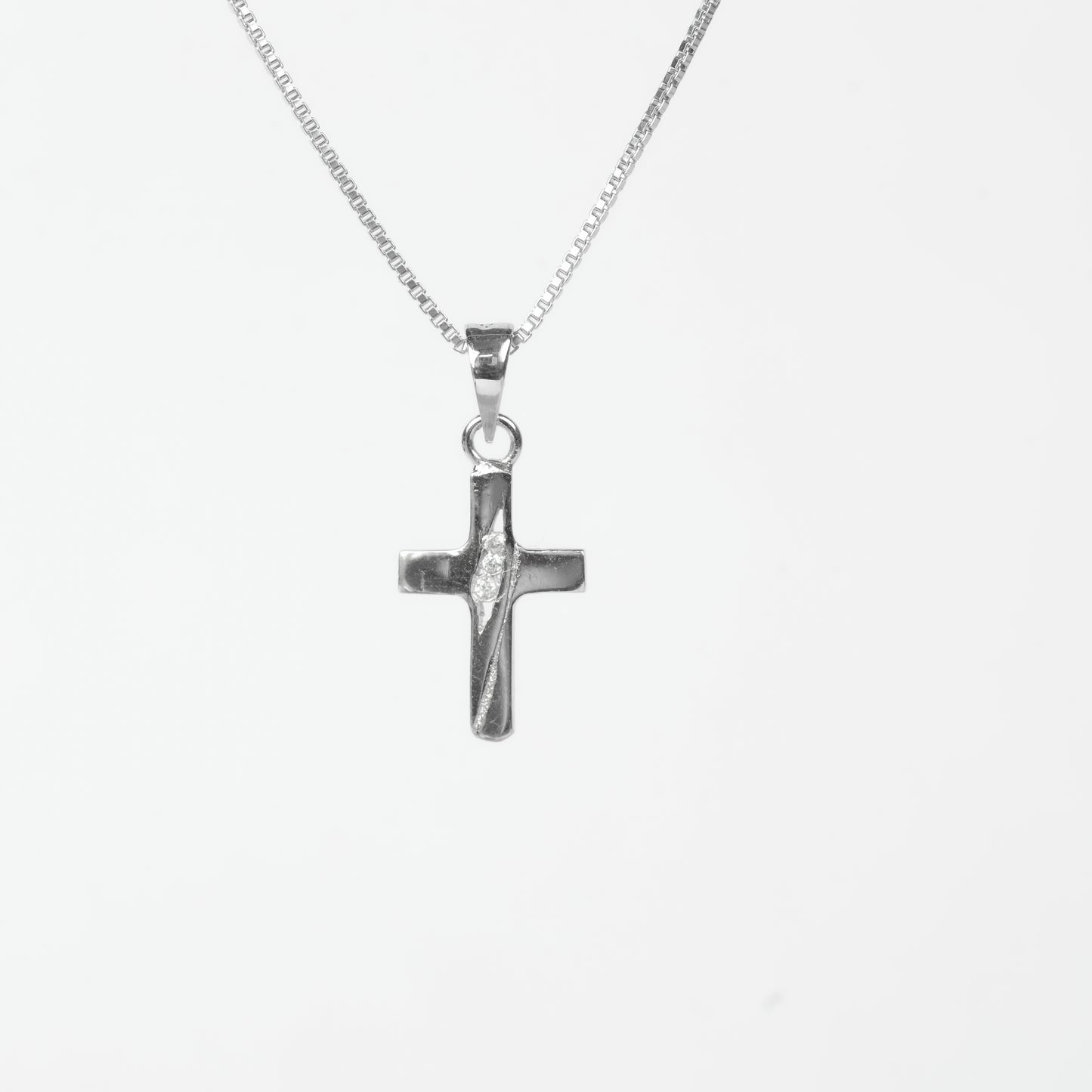 Pure Silver Cross Pendant
