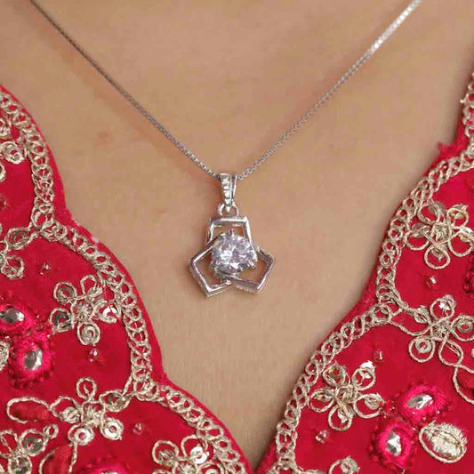 Pure Silver Eliza Pendant