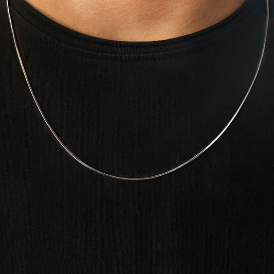 Pure Silver Unisex Dissorted Chain