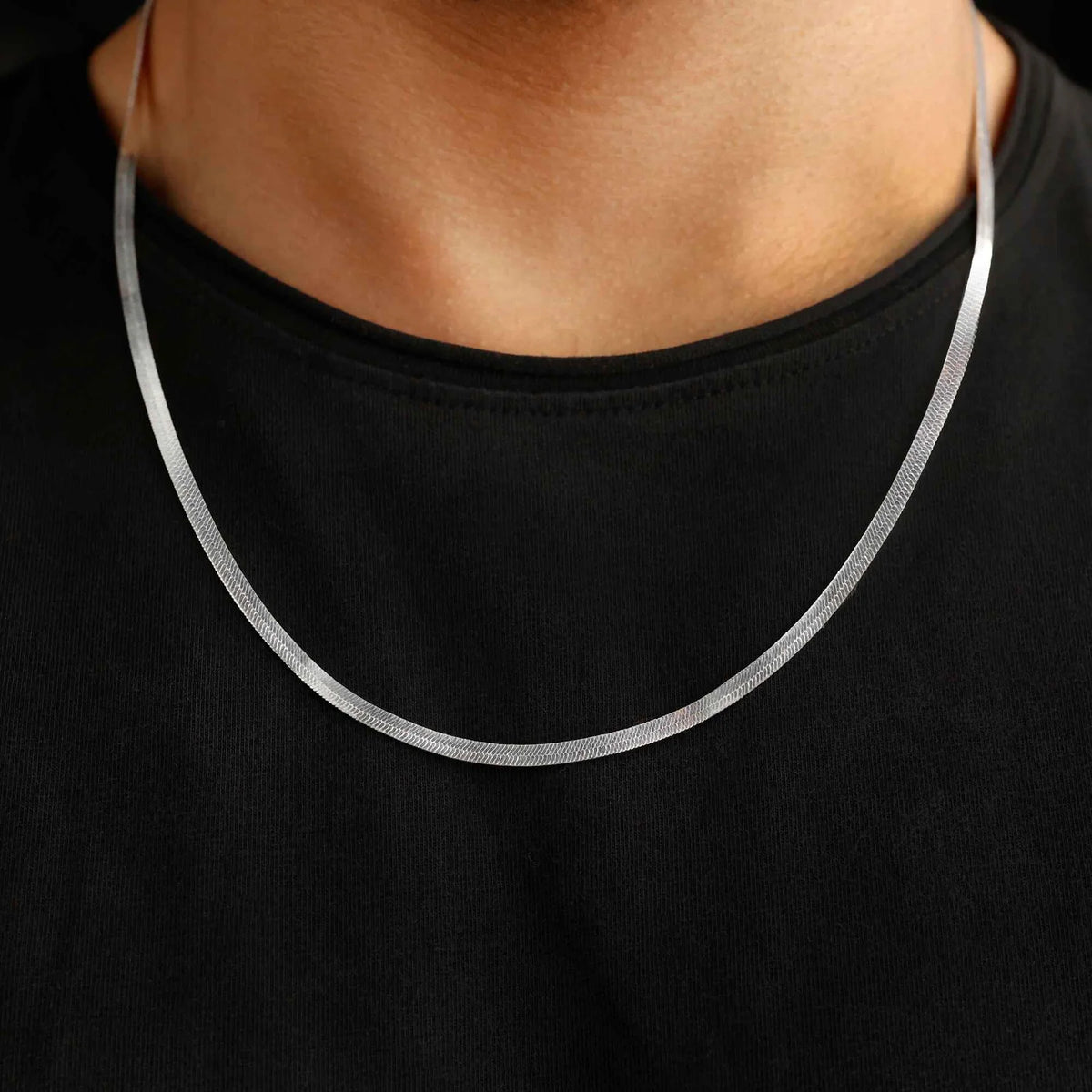 Pure 92.5 Silver Continuous Chain