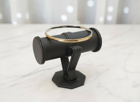 Dazzling Multi-cutting design Crystal Thin Kada for Men