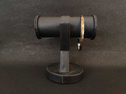 Stylish Two-Tone Interlocking Chain Design Kada for Men