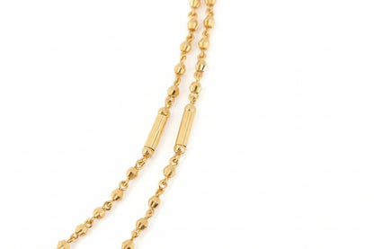 Luxury 92.5 Sterling Silver Gold Coated Lakshmi Necklace