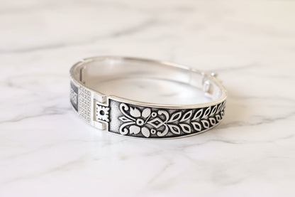 92.5 Sterling Silver Avengers Edition Cuff Bracelet
