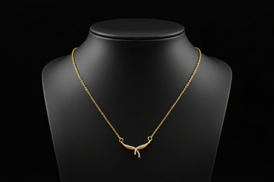 Gold Plated 92.5 Sterling Silver Radiant Sunburst Solitaire Pendant Necklace