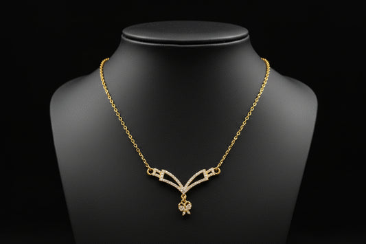Gold Plated 92.5 Sterling Silver Radiant Starburst Halo Pendant Necklace