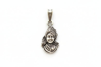 92.5 Sterling Silver Ardhanarishvara Pendant