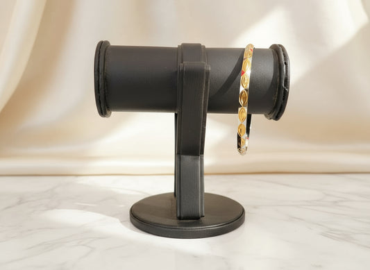 Elegant Two-Tone Engraved Kada for Gents