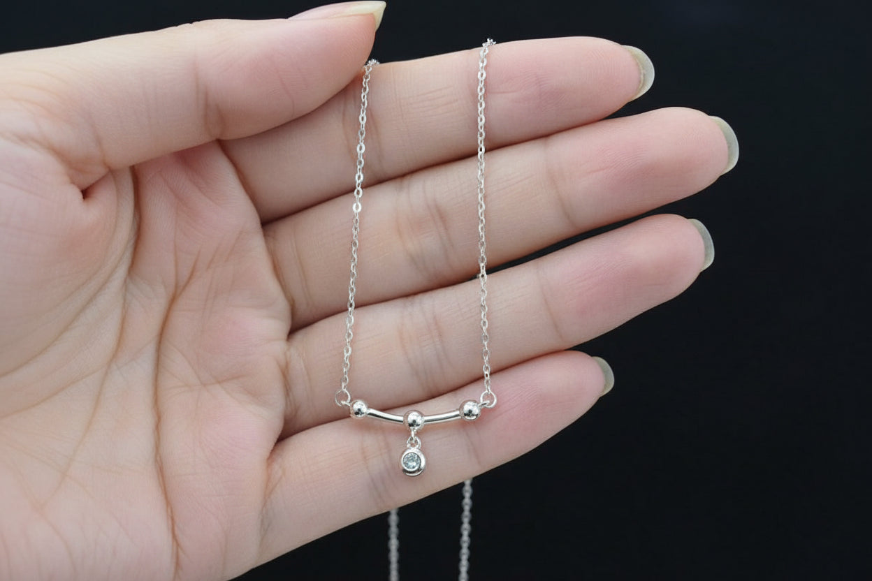 Dainty 92.5 Sterling Silver Minimalist Chain