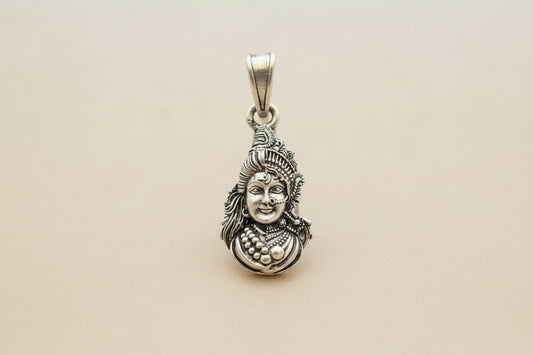 92.5 Sterling Silver Ardhanarishvara Pendant