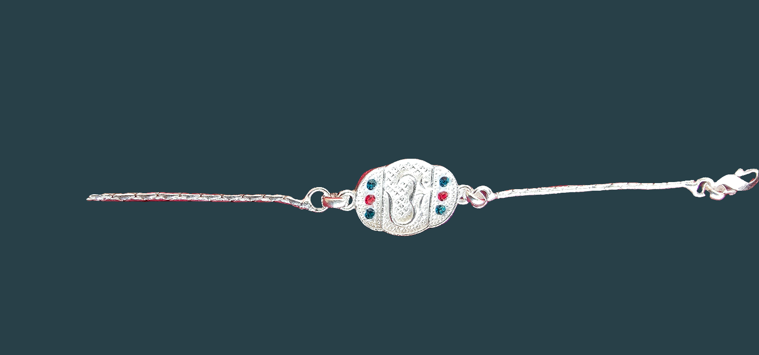 om bracelet rakhi