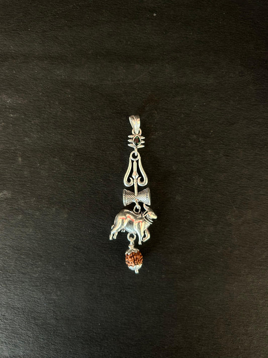 SSMB 29 LOCKET with Rudhraksha &  Karungali maala