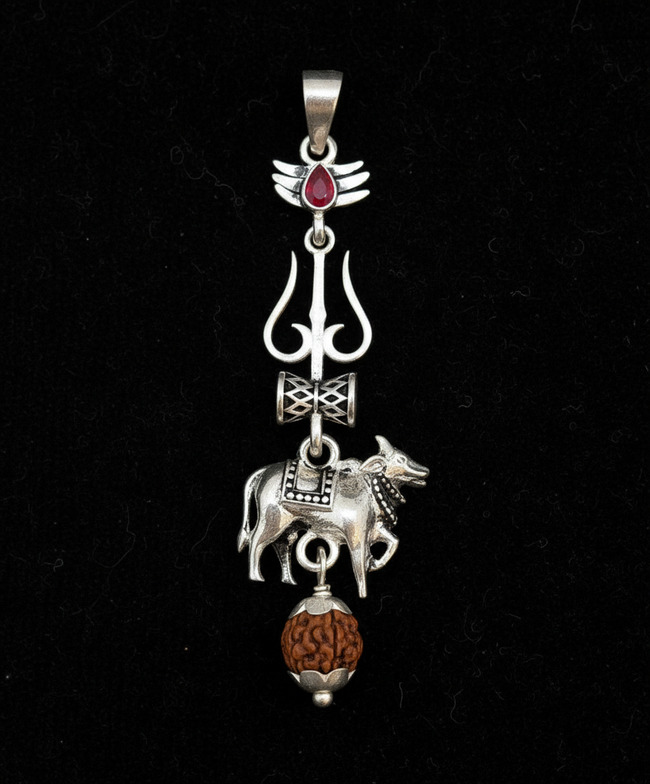 SSMB 29 Varanasi LOCKET with Rudhraksha &  Karungali maala