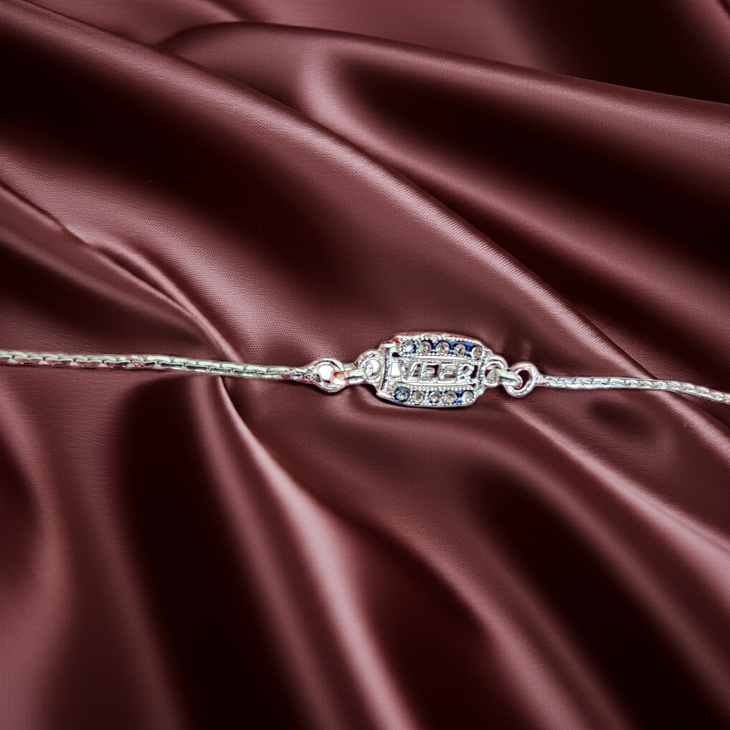 Pure Silver “Veer” Bracelet